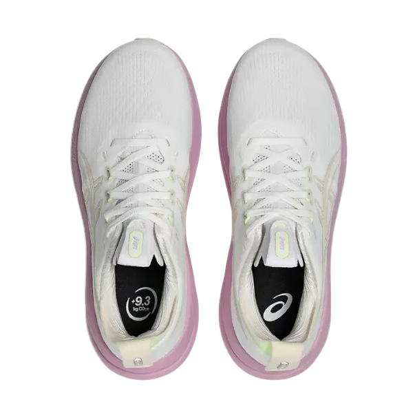 Asics Womens Trainer Gel Nimbus 28 White/Hazy Lilac