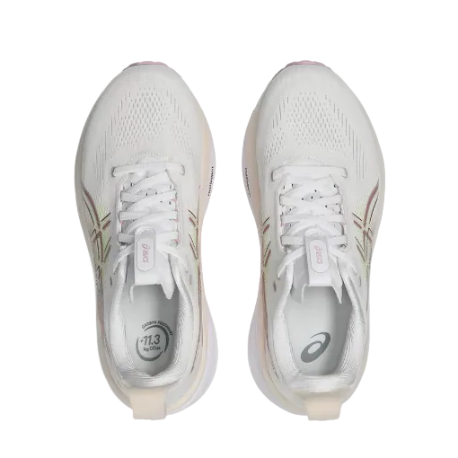 Asics Womens Trainer Gel-Kayano 33 White/Hazy Lilac