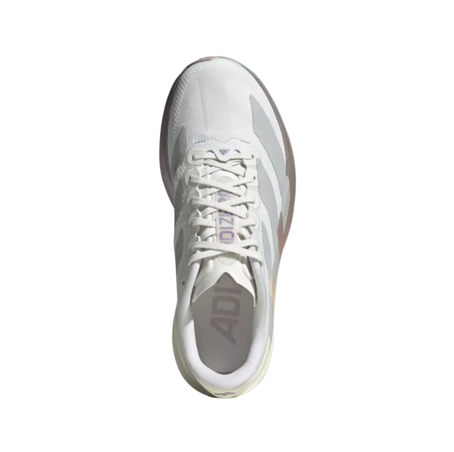 Adidas Womens Trainer Adizero Evo SL Woven Crystal White