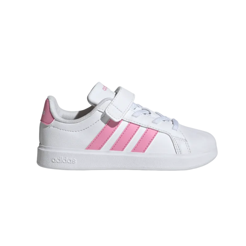 Adidas Girls Trainers StreetTalk White and Pink