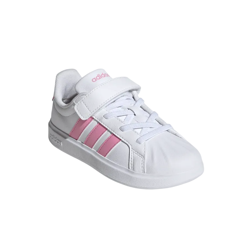 Adidas Girls Trainers StreetTalk White and Pink