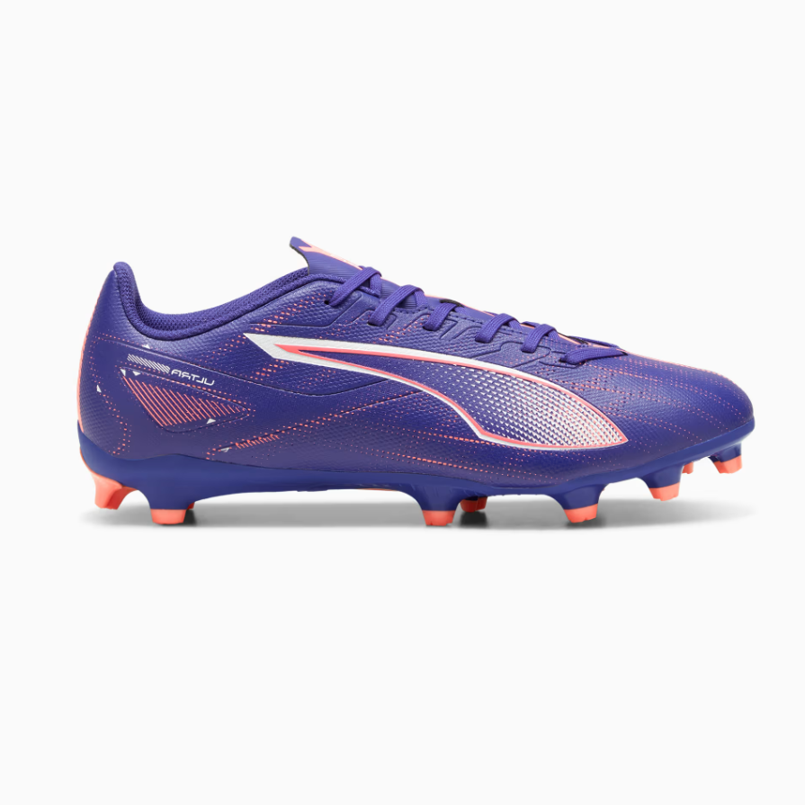 Puma Adults Football Boot Ultra 5 Play FG/AG Lapis Lazuli/PumaWhite/Sunset Glow