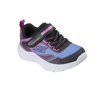 Skechers Girls Trainer Microspec Advance -Oasis Point Black/Multi