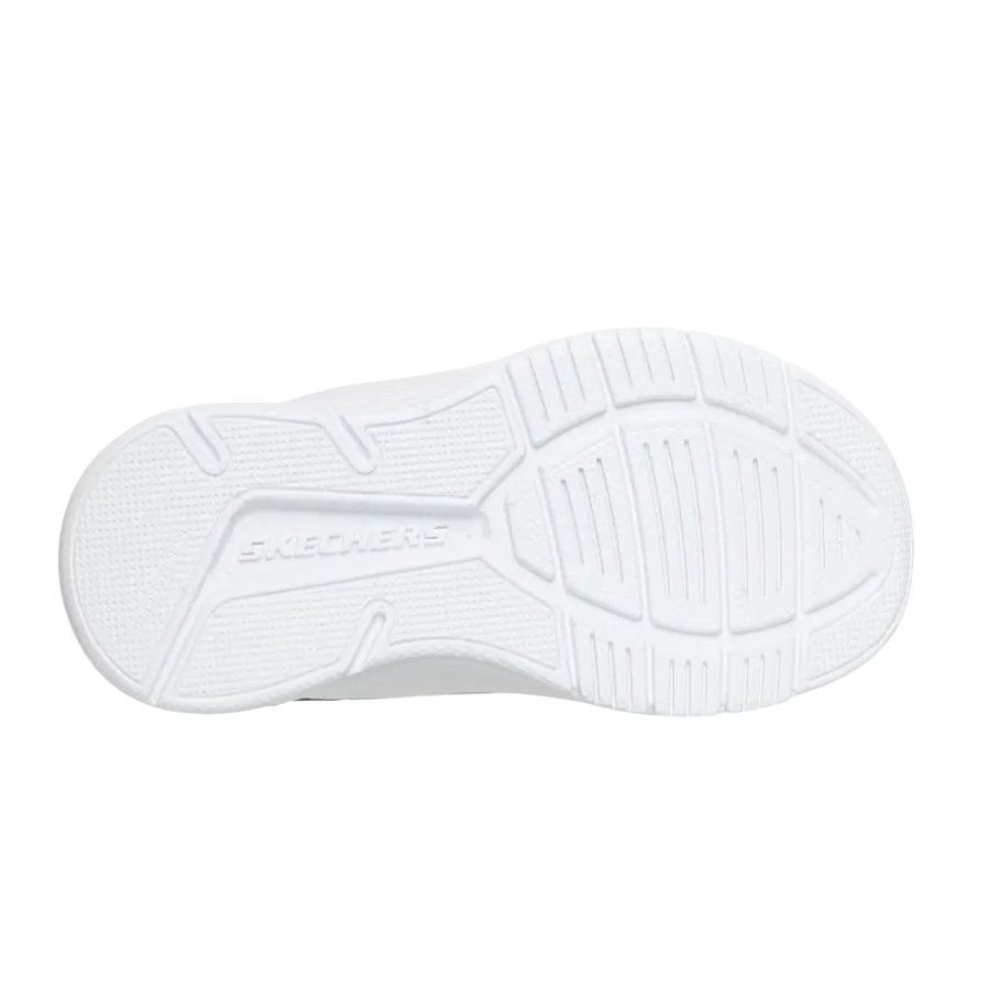 Skechers Girls Trainer Microspec Advance -Oasis Point Black/Multi