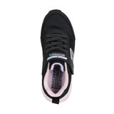 Skechers Kids Trainer Elite Sport Tread Camp Rage Black/Light Pink