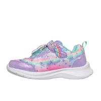 Skechers Girls Trainer Jumpsters Cutie Critters Lavender/Multi