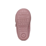 Geox girls' pink leather shoe with velcro