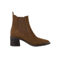Tamaris Womens Boot Leather Chelsea Brown