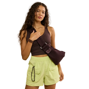 Gym+Coffee Womens Bag Roam Crossbody Mocha Bean
