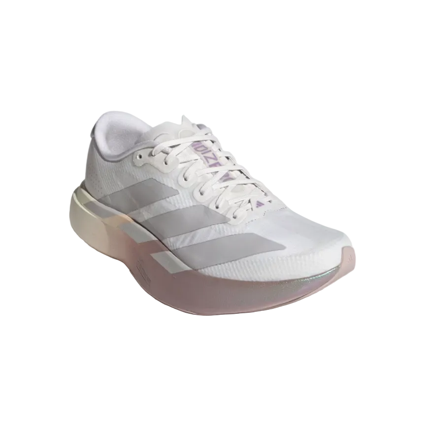 Adidas Womens Trainer Adizero Evo SL Woven Crystal White