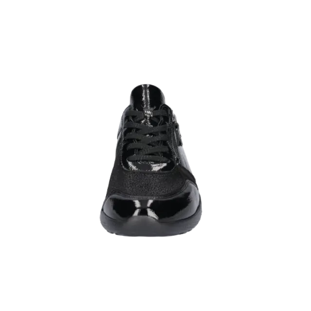 Waldlaufer women's patent lace-up trainer