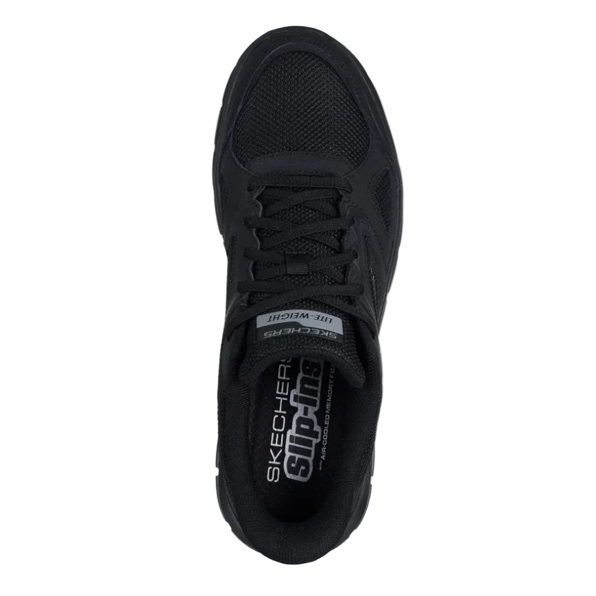 Skechers Mens Trainer Track-Ezral Black