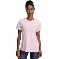 Under Armour Womens T-Shirt Tech SSC Twist Prime Pink/White