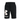 Under Armour Rival boys' black fleece shorts with drawcord waist and large logo