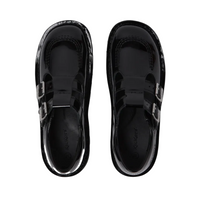 Kickers Womens Shoe Kick T Double Patent Leather Black
