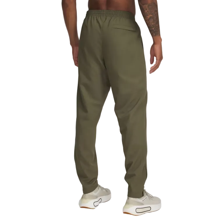 Under Armour men's black and green trousers with drawcord