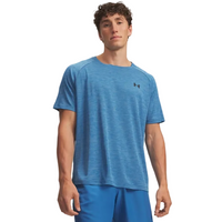 Under Armour Mens Short Sleeve T-Shirt Aegean Blue/Black