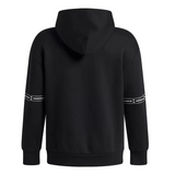 Under Armour Boys Fleece Taped Hoodie Black/Anthracite/White