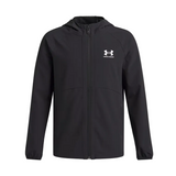 Under Armour Boys Vibe Woven Windbreaker Black/White