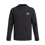 Under Armour Boys Vibe Woven Windbreaker Black/White