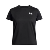 Under Armour Girls Tech Short Sleeve T-Shirt Black/White