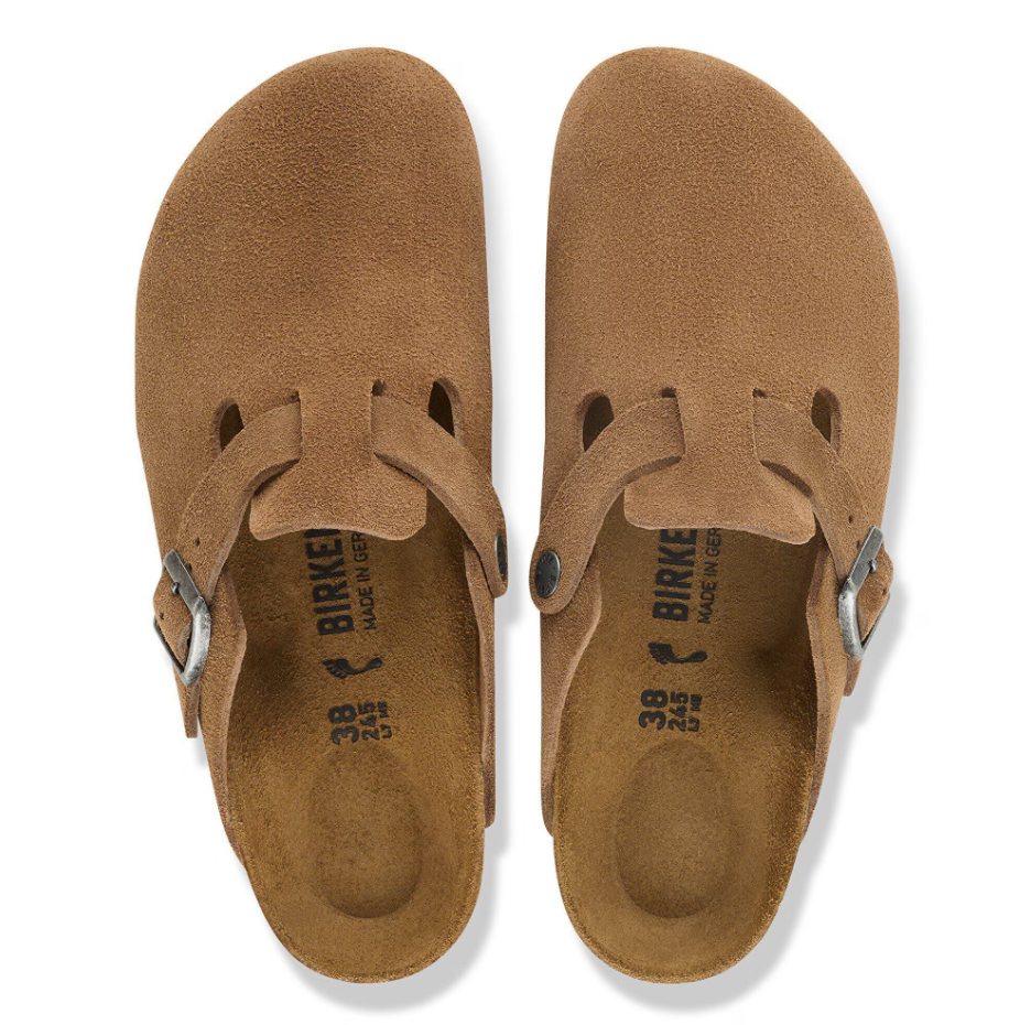 Birkenstock Boston dark brown clog