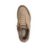 Skechers Womens Shoe Slip-ins Contour Foam Leopard Dream Brown