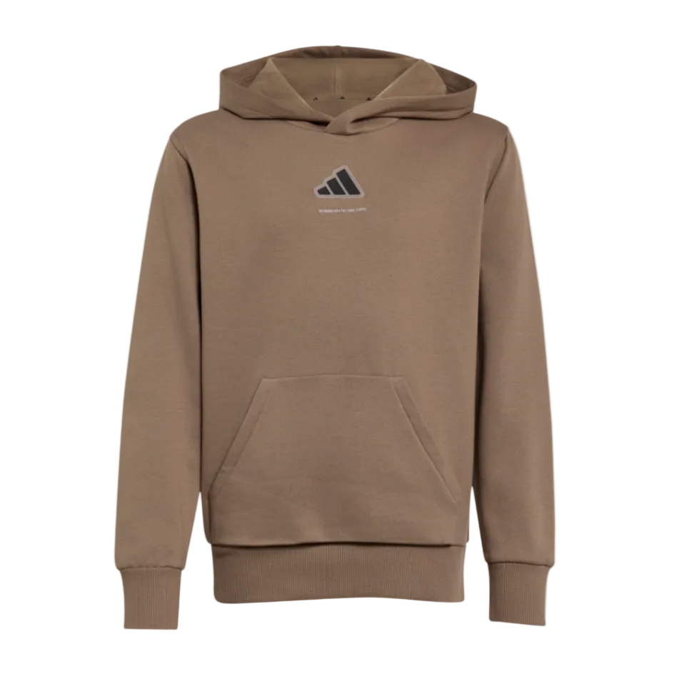 Adidas Boys Hoodie Slogan Fleece Khasix