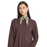 Ichi Womens Scarf Eda Coffee Bean