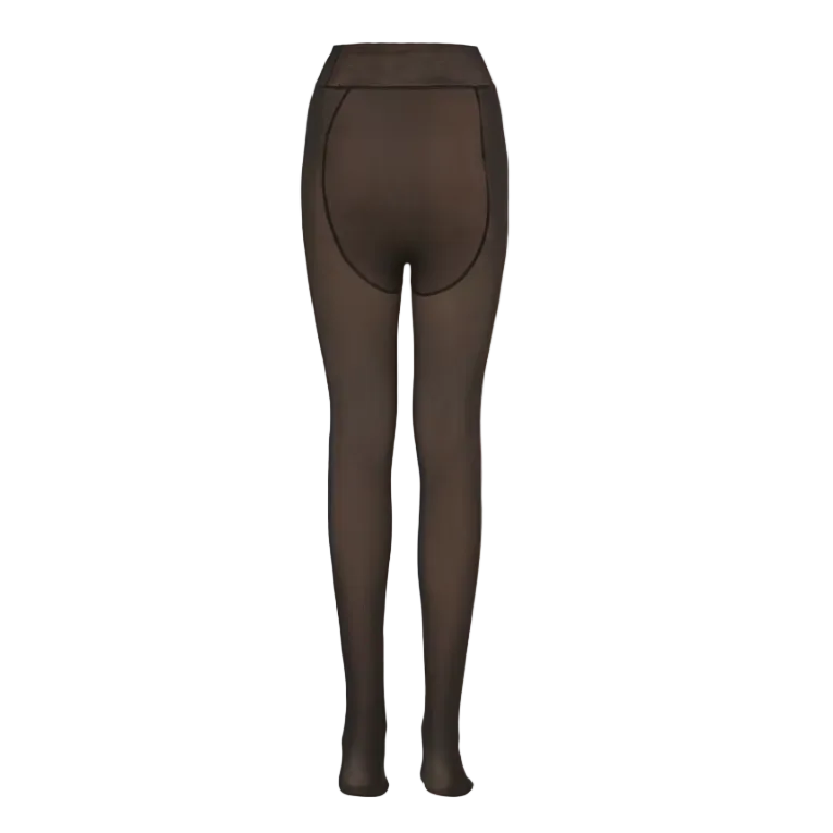 Ichi Womens Tights Almina Black