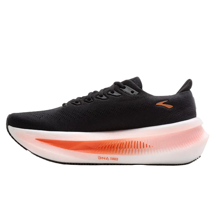 Brooks Mens Trainer Glycerin Max 2 Black/Tigerlilly/Orange