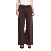 Ichi Womens Jean Hezano Wide Chicory Coffee