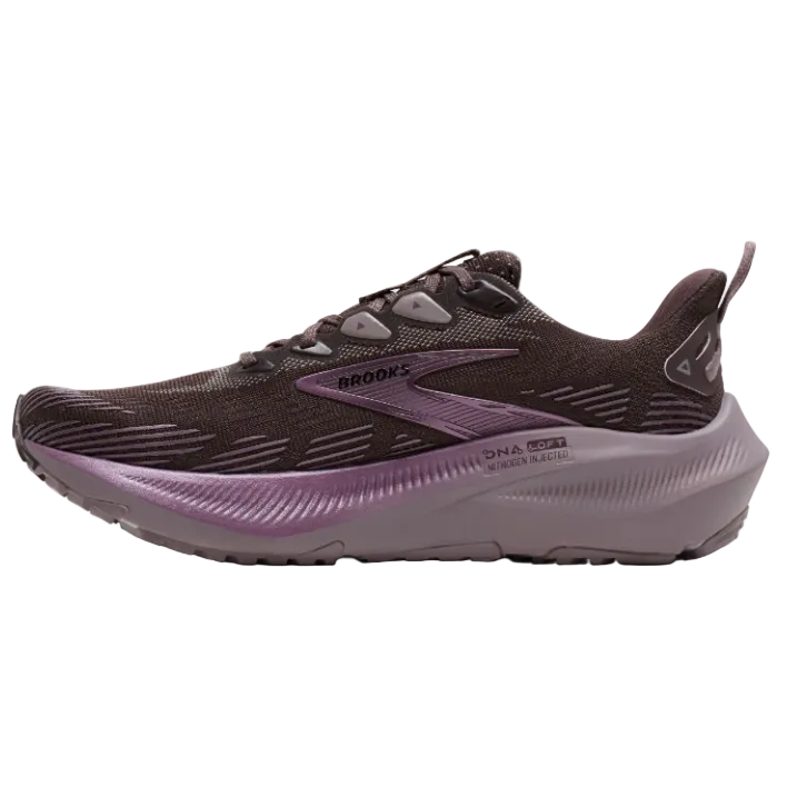 Brooks Womens Trainer Ghost Trail Raisin/Purple/Metallic