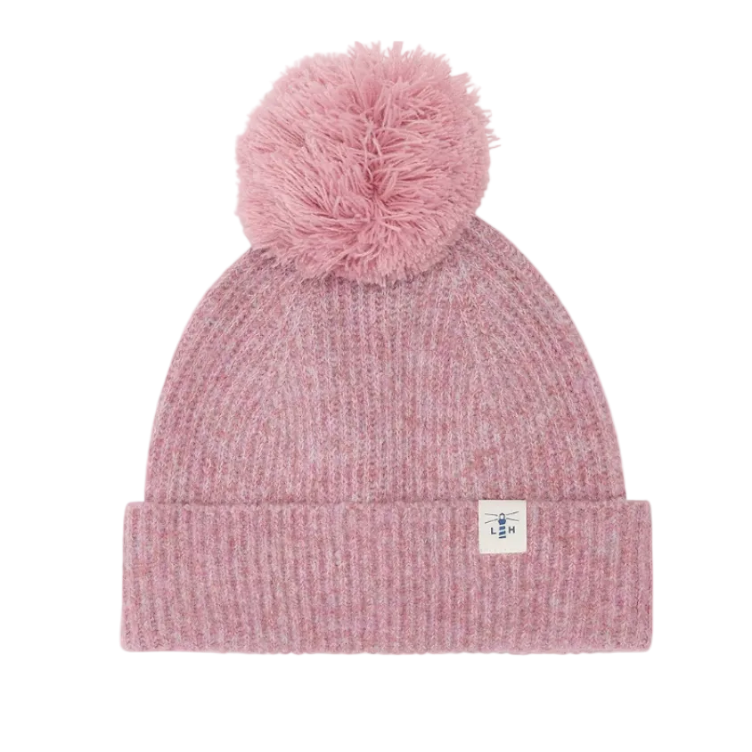 Lighthouse Womens Bobble Hat Wild Rose