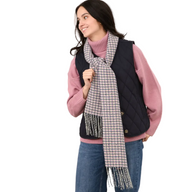 Lighthouse Womens Heritage Scarf Navy/Pink/Cocoa