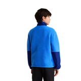 The North Face Boys Fleece Yumiori Off Peak Full Zip Active Blue/Bold Blue