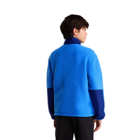The North Face Boys Fleece Yumiori Off Peak Full Zip Active Blue/Bold Blue