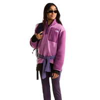 The North Face Girls Yumiori 1/4 Zip Fleece Hushed Lavender/Chroma Purple