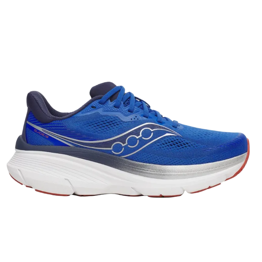 Saucony Guide 19 men's lapis and naval blue running trainer