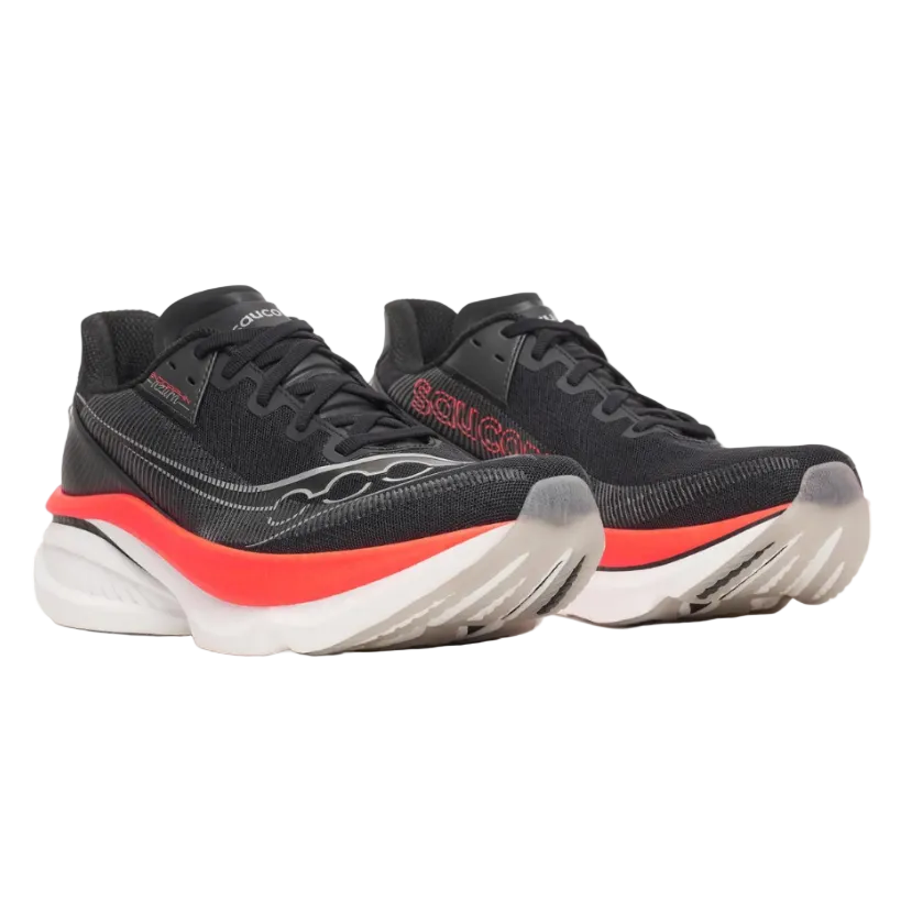 Saucony Endorphin Azura men's black and vizired running trainer