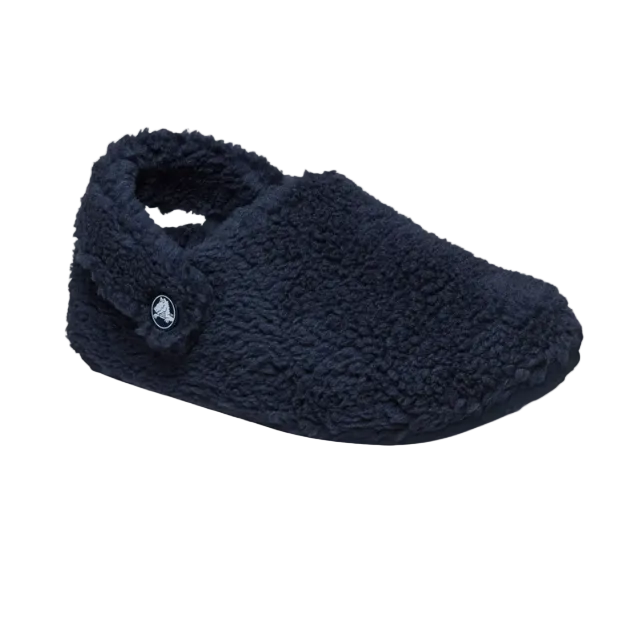 Crocs Classic Cozzzy kids' navy slipper