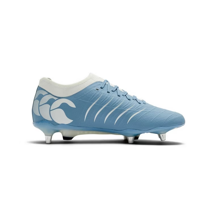 Canterbury Mens Rugby Boot Phoenix 2.0 Team SG Blue/Grey