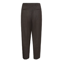 Kaffe Womens Pant Lenora 7/8 Dark Grey Check