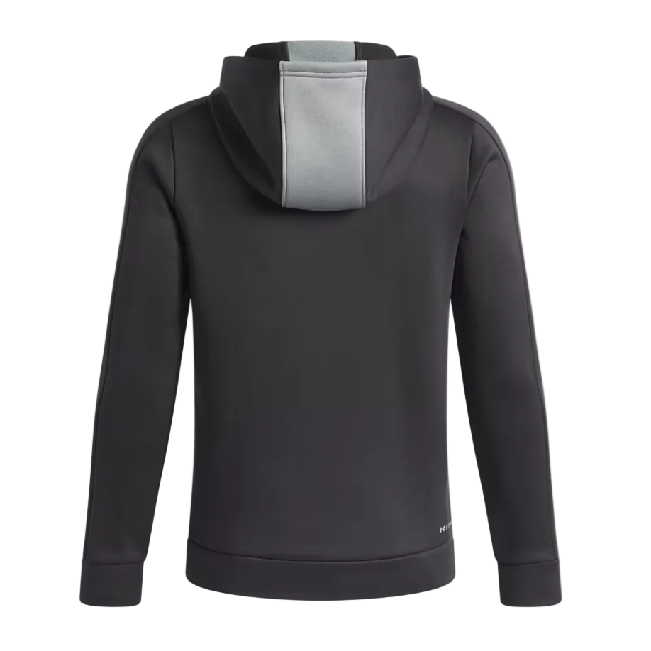 Under Armour Boys Fleece Winter Full Zip Ultimate Black/Clay Green