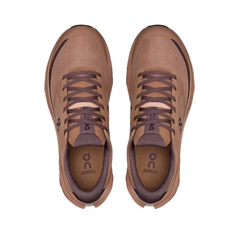 ON Mens Trainer Cloudvista 3 Waterproof Portobello/Mulberry