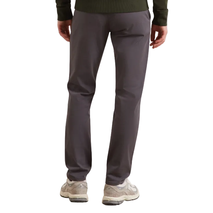 Farah Mens Elm Straight Twill Chino Charcoal