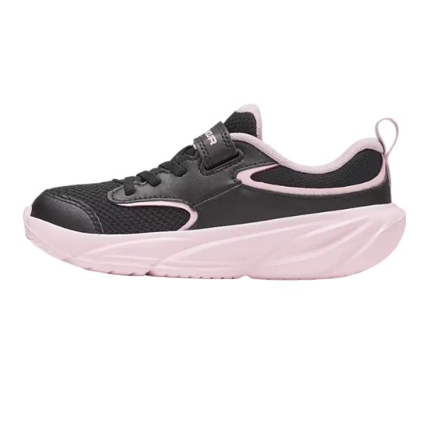 Under Armour Girls Trainer GPS Surge 5 AC Black/Pink/Noir Rose