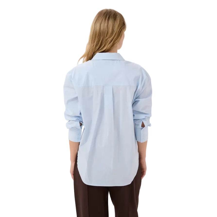 Part Two Womens ZaynaPW Shirt Heather/Blue