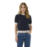 Part Two Womens NatanyaPW Pullover Navy/Natural