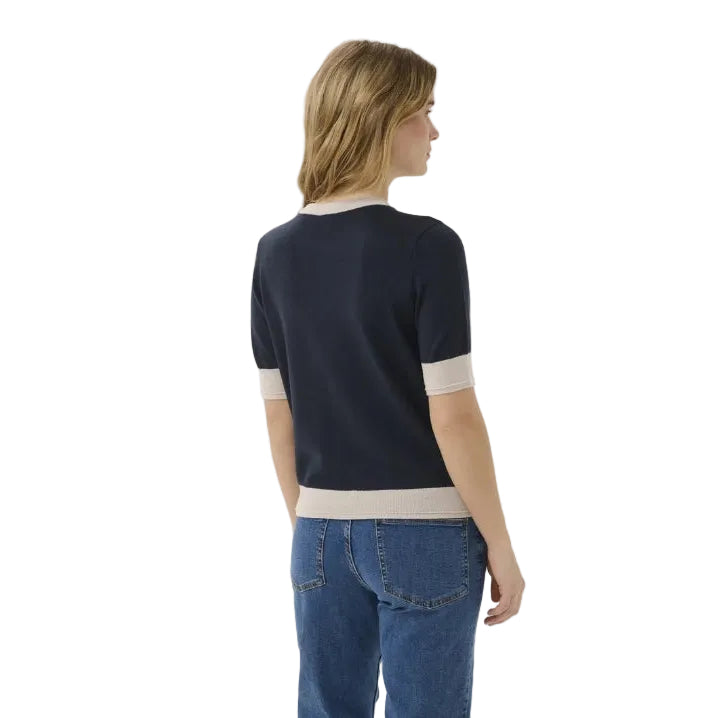 Part Two Womens NatanyaPW Pullover Navy/Natural